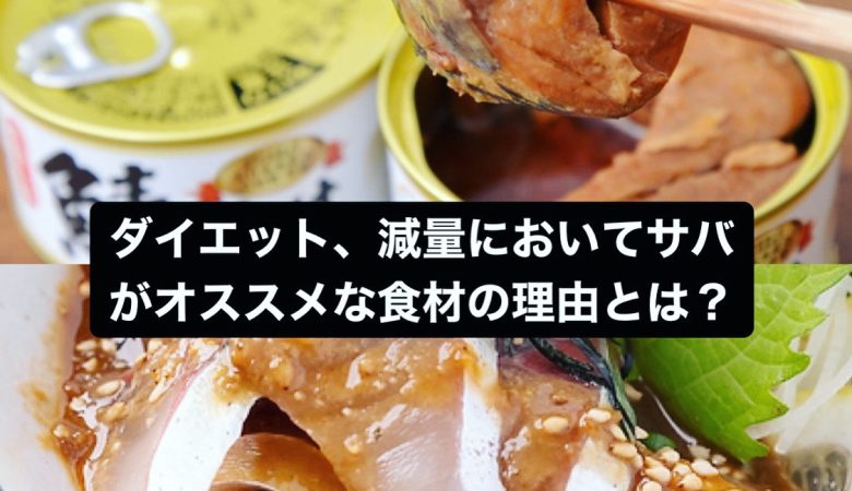 「ダイエット、減量においてサバがオススメな食材の理由とは？」